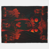 スポック フリースブランケット (正面(横))