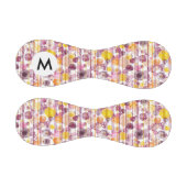 スポッテストライプのィ白パターン 野球ボール (パネル)