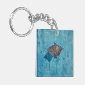 スポッテッドイーグルスティングレイ – 海 キーホルダー (正面左)