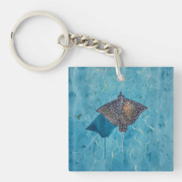 スポッテッドイーグルスティングレイ – 海 キーホルダー