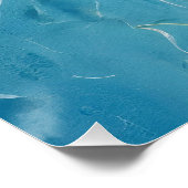 スポッテッドイーグルスティングレイ – 海 ポスター (コーナー)