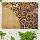 スポッテッドジャガー大きな猫愛好家#Gift キッチンタオル (折り畳み)