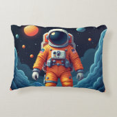 スポッテッドスペースマンピロー16*12 アクセントクッション (裏面)