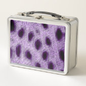 スポッテッドバイオレット メタルランチボックス (正面)