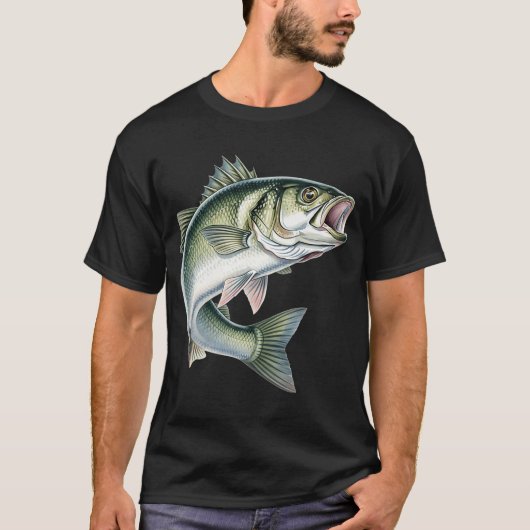 スポッテッドバス Tシャツ (正面)