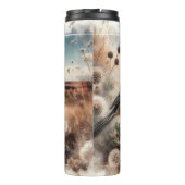 スポッテトホエソングバードウォーター色自然タンブラー タンブラー (裏面)