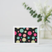 スポットおよび円150816縁ど () 名刺 (スタンド正面)