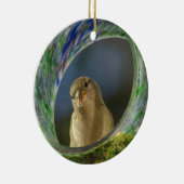 スポットでスパロー セラミックオーナメント (右)