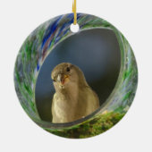 スポットでスパロー セラミックオーナメント (裏面)