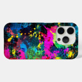 スポットカラフルステインアート Case-Mate iPhoneケース (裏面 (横))