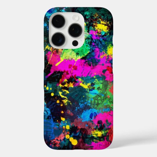 スポットカラフルステインアート Case-Mate iPhoneケース (裏面)
