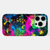 スポットカラフルステインアート Case-Mate iPhoneケース (裏面 (横))