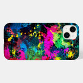 スポットカラフルステインアート Case-Mate iPhoneケース (裏面 (横))