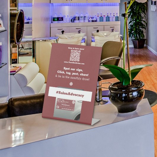 スポットクリック、ラベル、ポスト、共有! 台座サイン