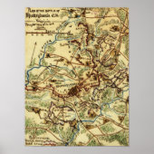 スポットシルバニアコートハウスの戦い ポスター (正面)