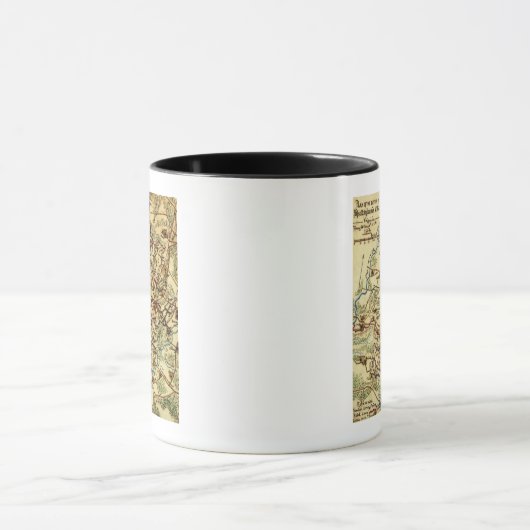 スポットシルバニアコートハウスの戦い マグカップ (中央)