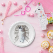 スポットティエンジェルスモールラウンド紙プレート ペーパープレート (パーティー)