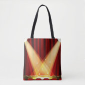 スポットライトのオンステージ トートバッグ (正面)