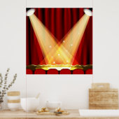 スポットライトのオンステージ ポスター (キッチン)