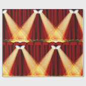 スポットライトのオンステージ ラッピングペーパー (フラット)