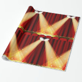 スポットライトのオンステージ ラッピングペーパー (アンロールド)