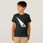 スポットライトのペンギン Tシャツ (正面フル)