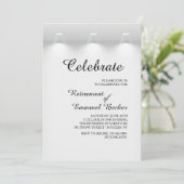 スポットライトの招待状 招待状 (スタンド正面)