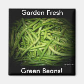 スポットライトの緑豆 マグネット (正面)