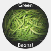 スポットライトの緑豆 ラウンドシール (正面)