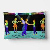 スポットライトを使用したスイングダンサー アクセサリーポーチ (裏面)