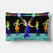 スポットライトを使用したスイングダンサー アクセサリーポーチ (正面)