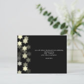 スポットライトバー(ユダヤ教の)バル・ミツバーカスタム披露宴招待状 招待状 (スタンド正面)