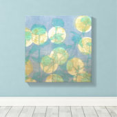 スポットライトフローラI キャンバスプリント (インサイチュ (ウッドフロア))