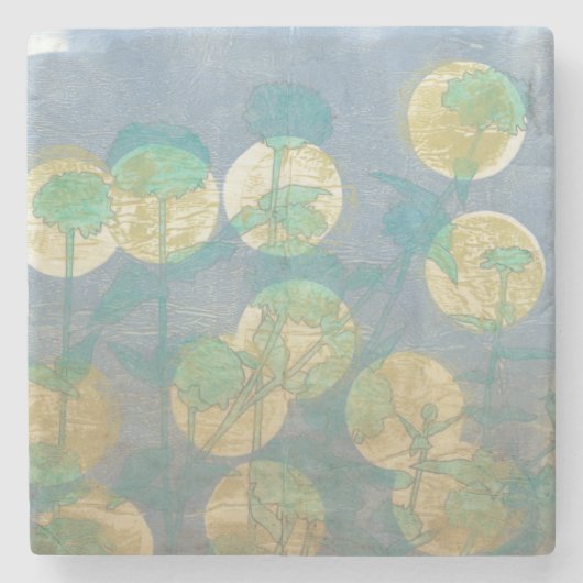 スポットライトフローラI ストーンコースター (正面)