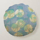 スポットライトフローラI ラウンドクッション (裏面)