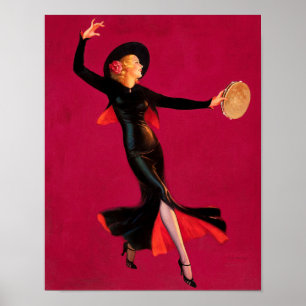 スポットライト絵画で – Edward Mason Eggleston ポスター