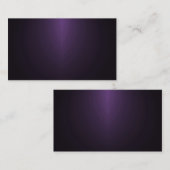 スポットライト背景 – 紫 名刺 (正面/裏面)