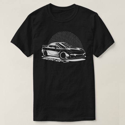 スポットライトFD RX7 Tシャツ (デザイン正面)