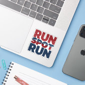 スポット走ト走ランプ2024トランプバンス選挙 シール (ノートパソコンとiPhone)