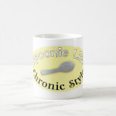 スポニースタイル – ソフトイエロー コーヒーマグカップ (中央)