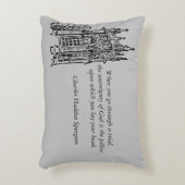 スポルジョン引用文枕 アクセントクッション (正面(垂直))