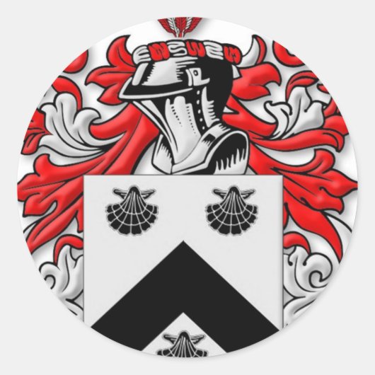 スポルジョン・コート・オブ・アームズ ラウンドシール (正面)