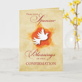 スポンサーから、確認のお祝い鳩 カード (黄色い花)