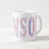 スポンサーコーヒーマグ ジャンボコーヒーマグカップ (正面右)