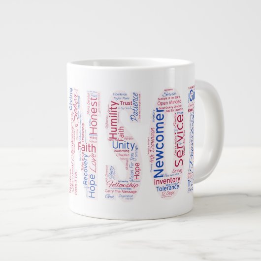 スポンサーコーヒーマグ ジャンボコーヒーマグカップ (正面右)