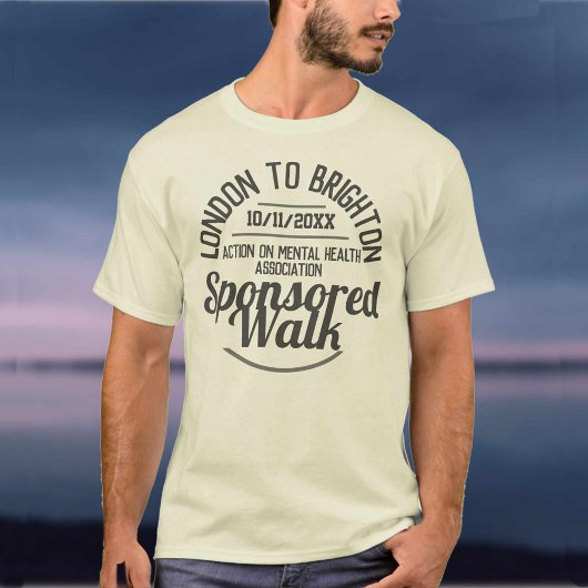 スポンサードウォークまたはその他のイベントTシャツ Tシャツ