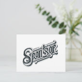 スポンサー NA AA 12 ステップ ポストカード (スタンド正面)