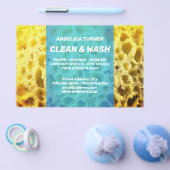 スポンジおもしろいスタイルプロフェッショナルブルーパック チラシ (シングル)