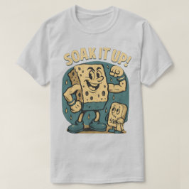 スポンジおもしろい漫画 Tシャツ