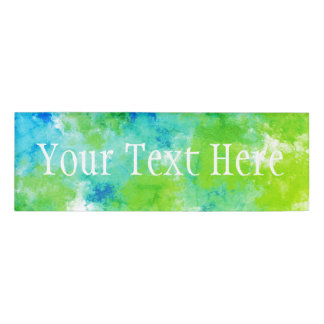 スポンジのプリントの名札 名札